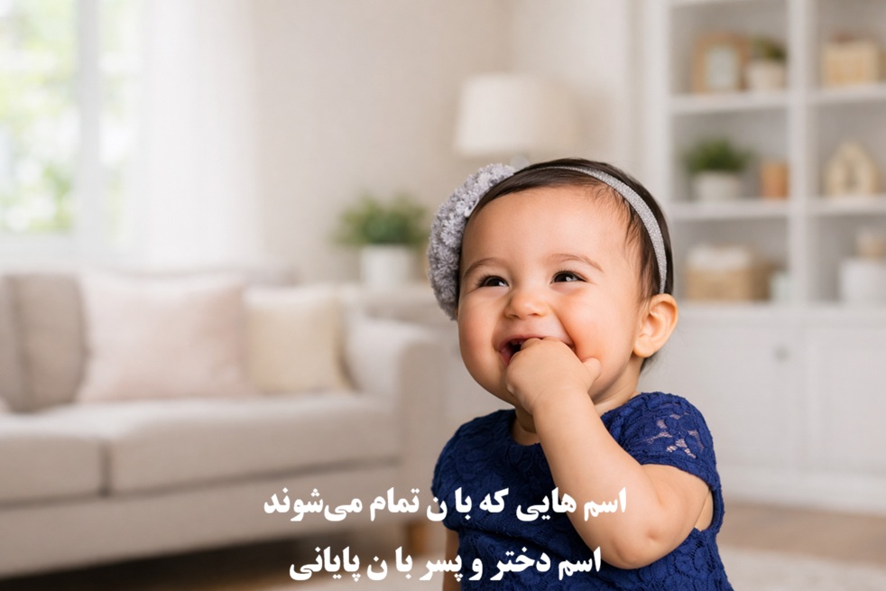 اسم هایی که با ن تمام میشوند