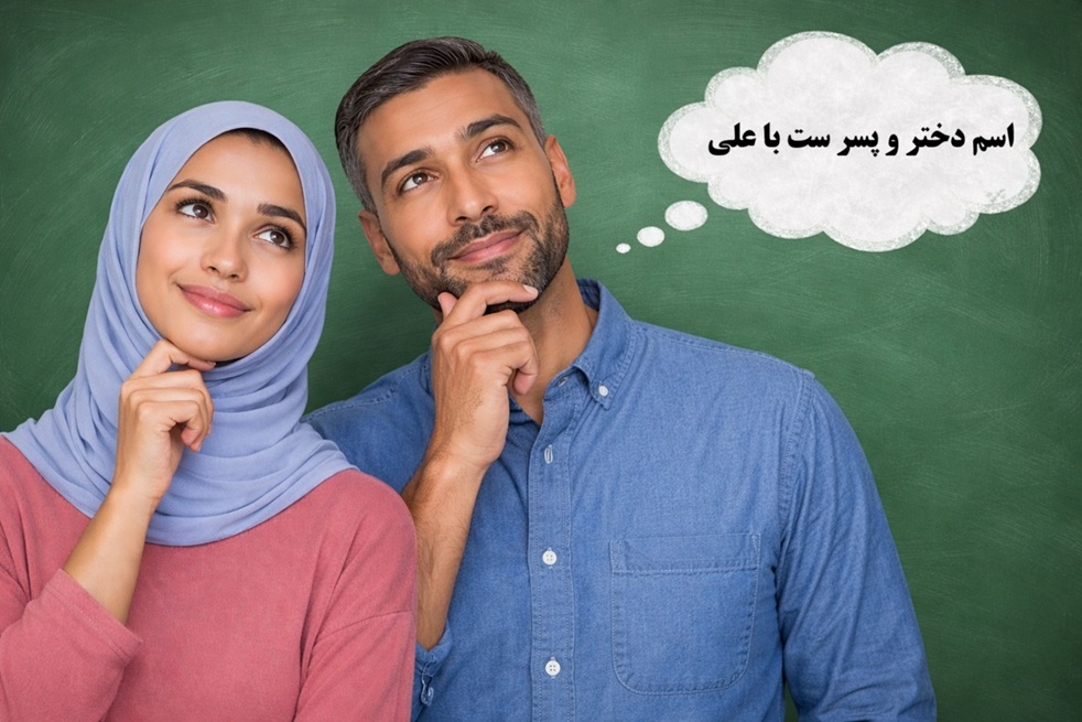 اسمی که به علی بیاد