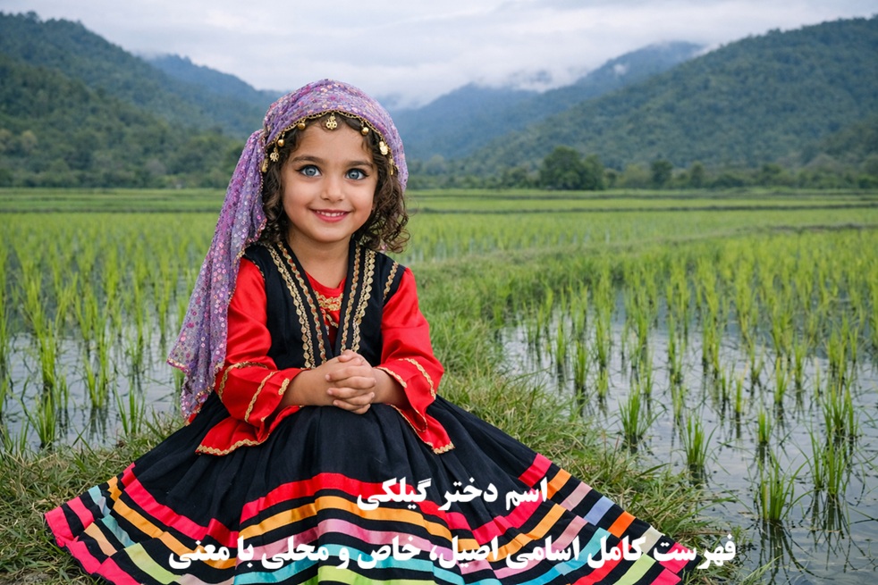 اسم دختر گیلکی