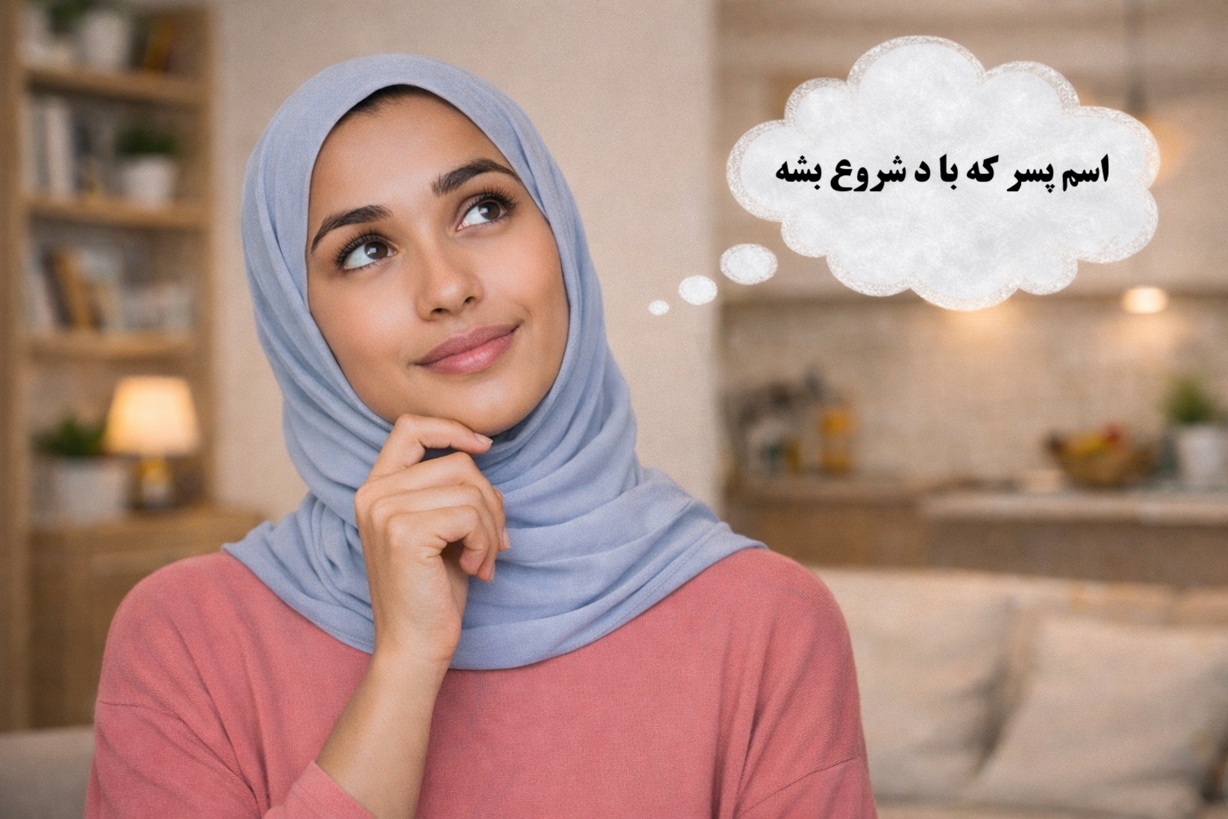 اسم پسر که با د شروع شود