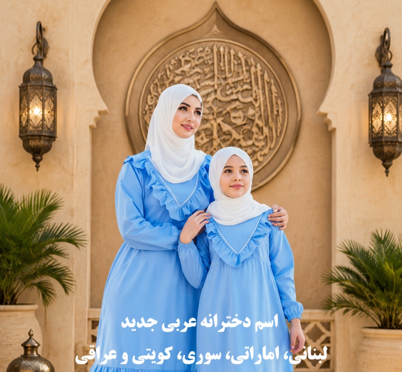 اسم دخترانه عربی جدید