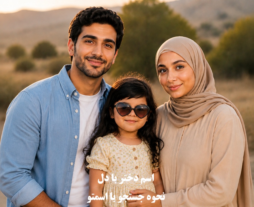 اسم دختر با دل