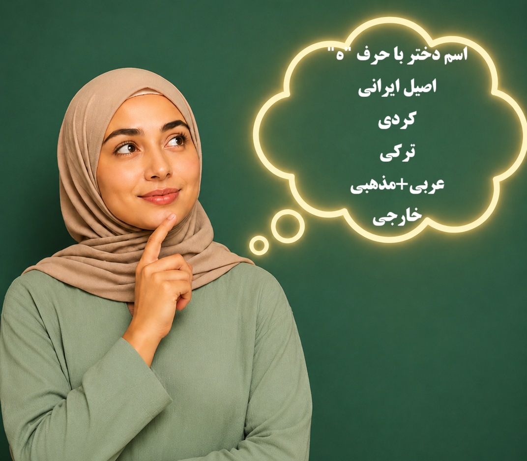 اسم دختر با ه
