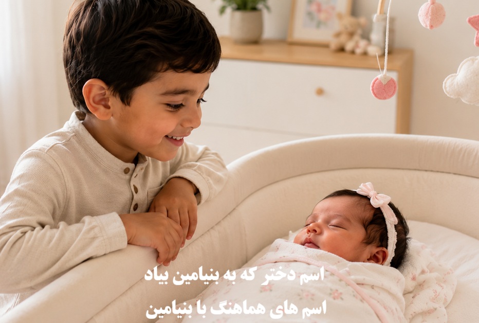 اسم دختر که به بنیامین بیاد؛