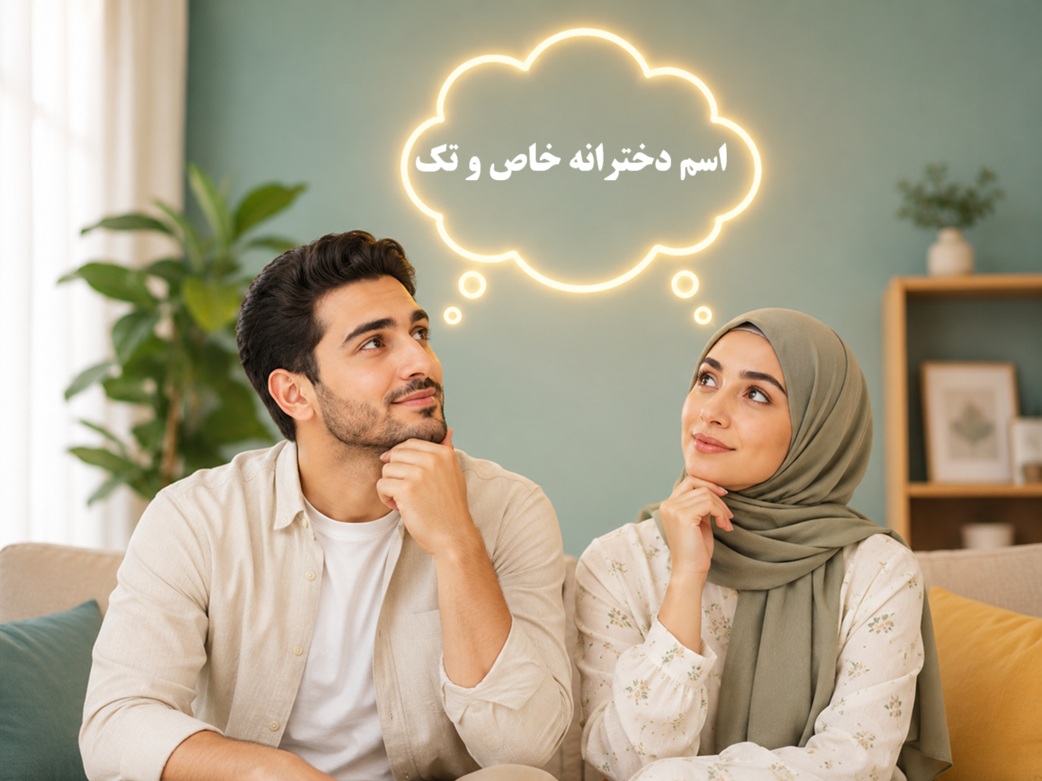 اسم دختر خاص و تک