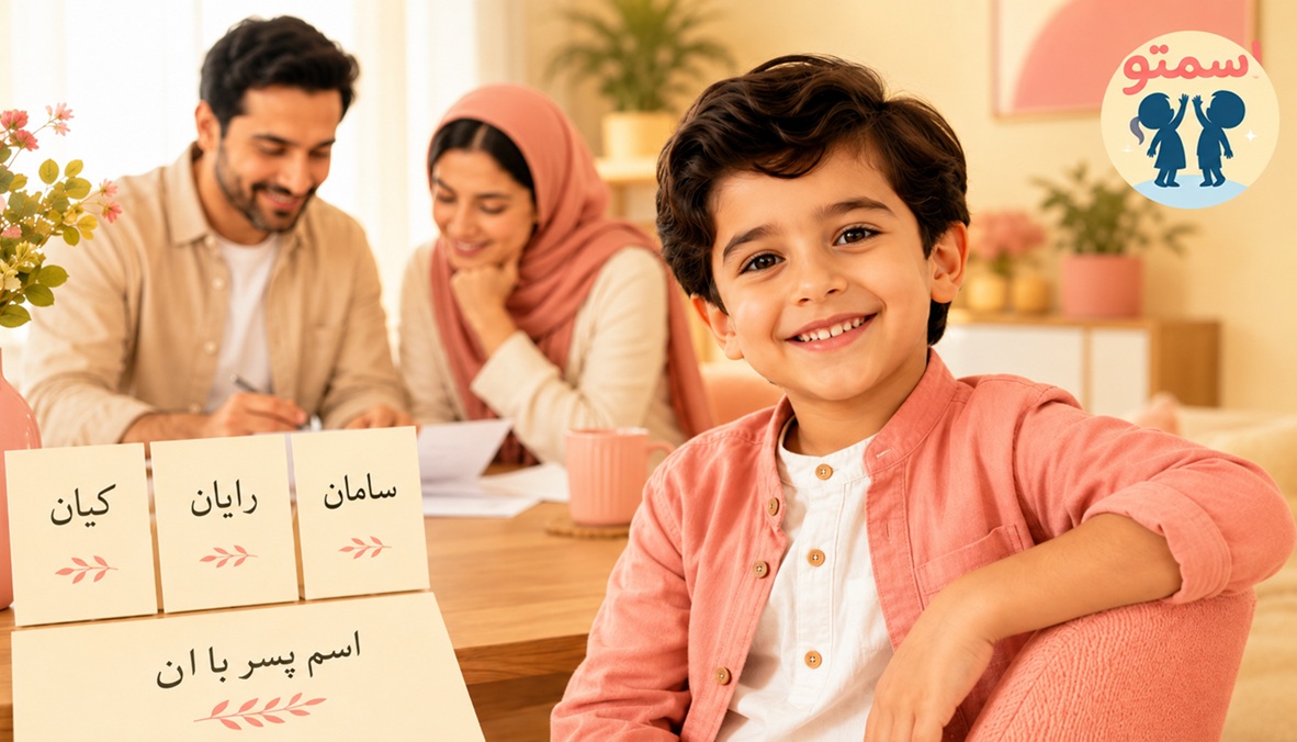 اسم پسر که آخرش الف و نون باشد