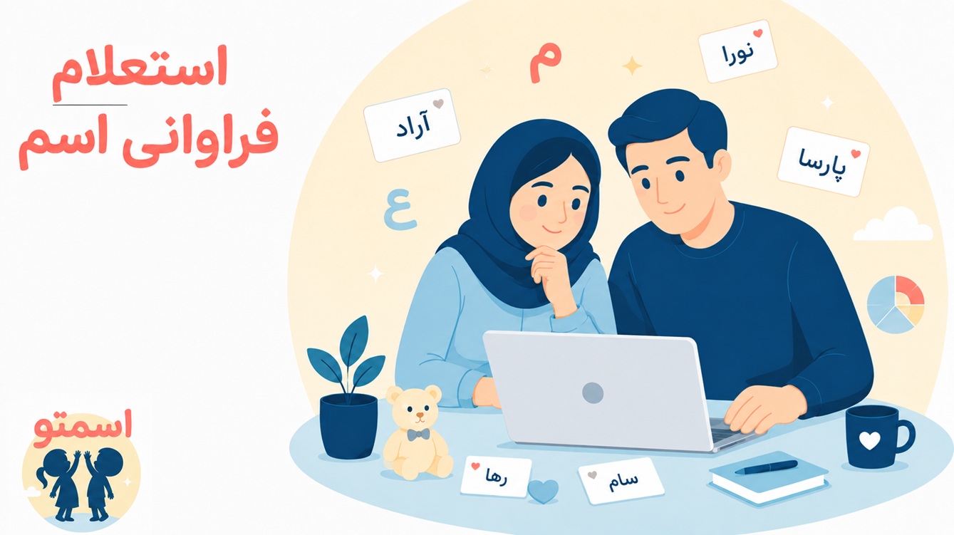 استعلام فراوانی اسم ثبت احوال 1405