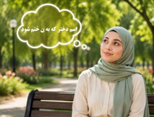 اسم دختر که به حرف ن ختم شود