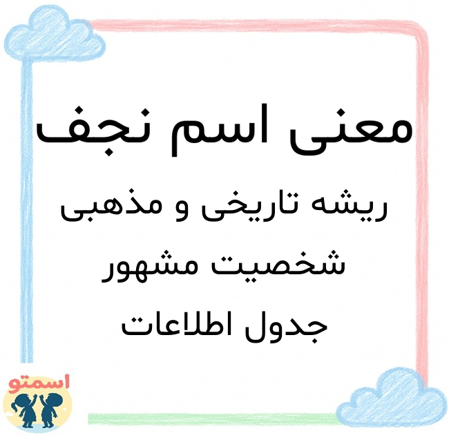 معنی اسم نجف