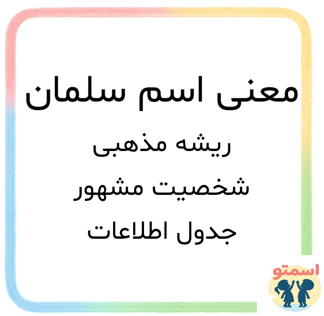 معنی اسم سلمان