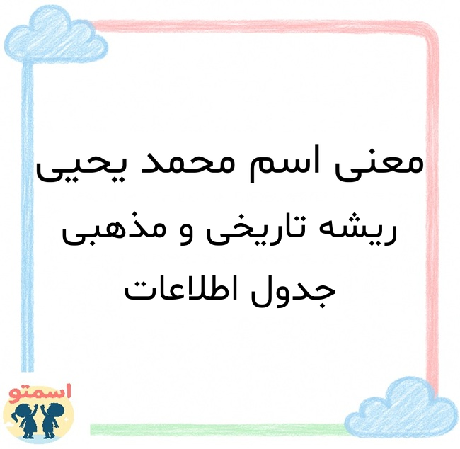 معنی اسم محمد یحیی